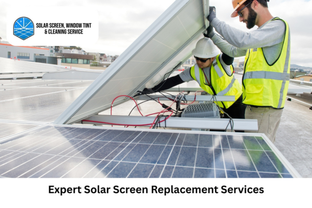 solar screen replacement