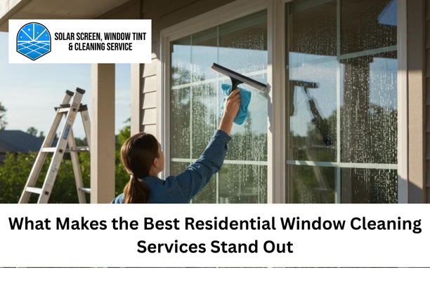 Residential Window Cleaning Services