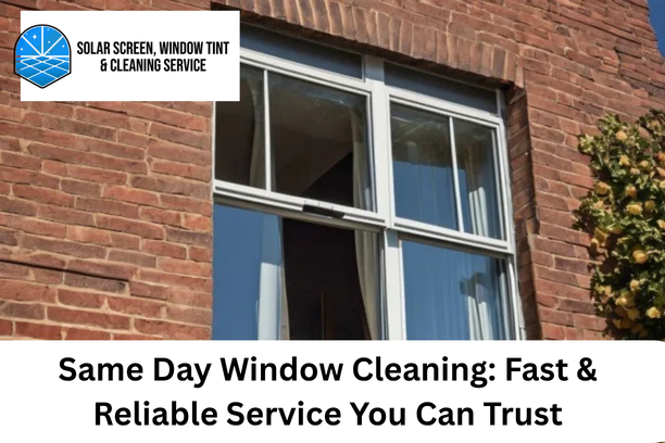 same day window cleaning