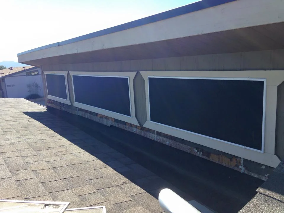 solar screens at Fulshear, TX.